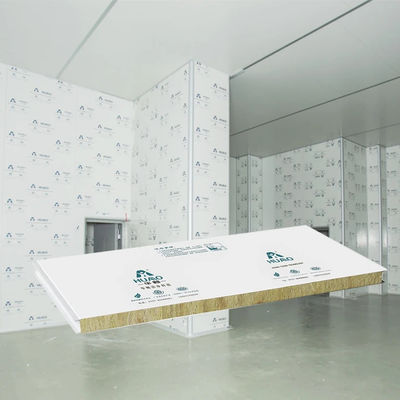 Αγορά Μηχανή Rock Wool Made Cleanroom Sandwich Panel Ηχητική μόνωση 950mm 1150mm πλάτος online manufacture
