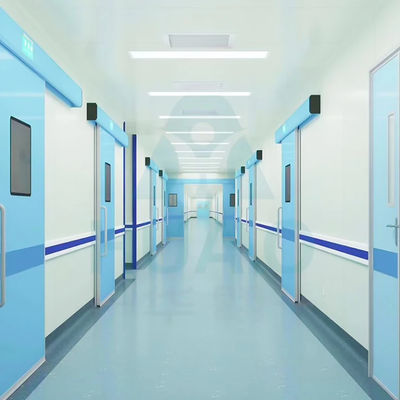 Αγορά Τροφίμων και Φαρμάκων Καθαρό δωμάτιο αυτόματη συρόμενη πόρτα χάλυβα online manufacture