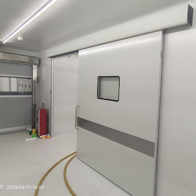Αγορά GMP Φαρμακευτικό καθαρό δωμάτιο αυτόματη συρόμενη πόρτα με πίνακα από ανοξείδωτο χάλυβα online manufacture