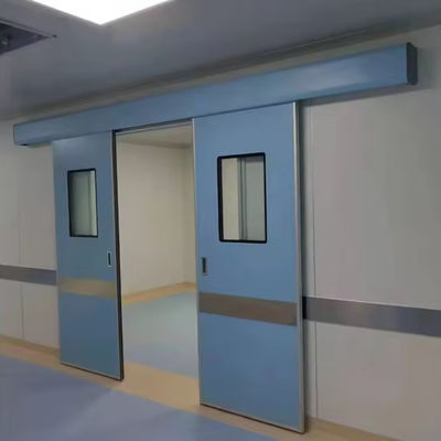 Αγορά Εργαστηριακές πόρτες νοσοκομείου Αυτοματοποιημένες πόρτες καθαρισμού 1100x2200mm online manufacture