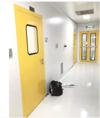 1.0mm Φρέμα Γαλβανισμένο Χάλυβα Καθαρό δωμάτιο Κουνούμενη πόρτα Για Επιστημονικό Εργαστήριο Εργαστήριο